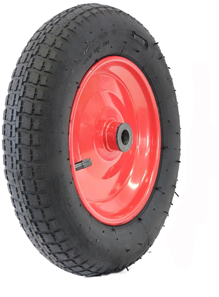 Koło 400x6 FMŁW 2PR fi 20 mm WAŁEK