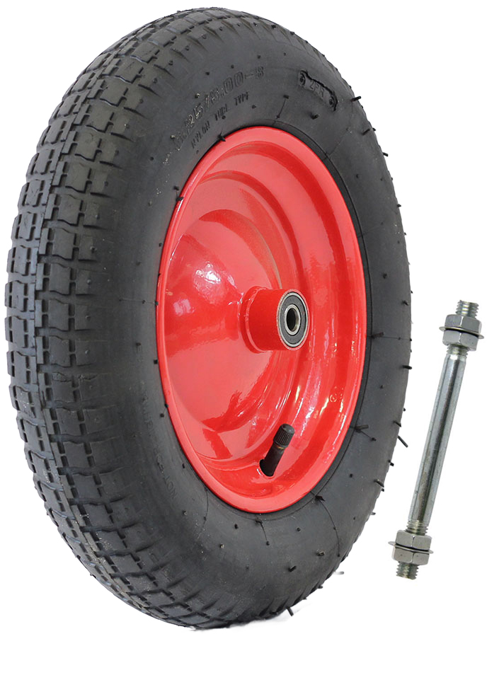 Koło 400x6 FMŁW 2PR fi 20 mm WAŁEK