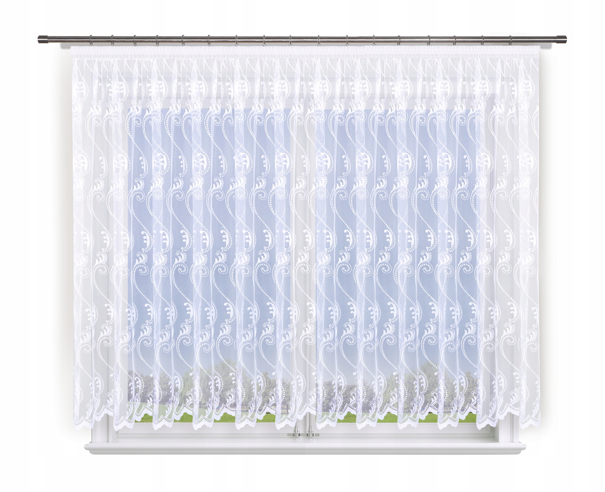 Firana gotowa 200x220, "syrena"