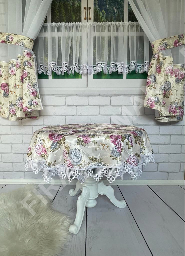 Firana kuchenna + zazdrostki