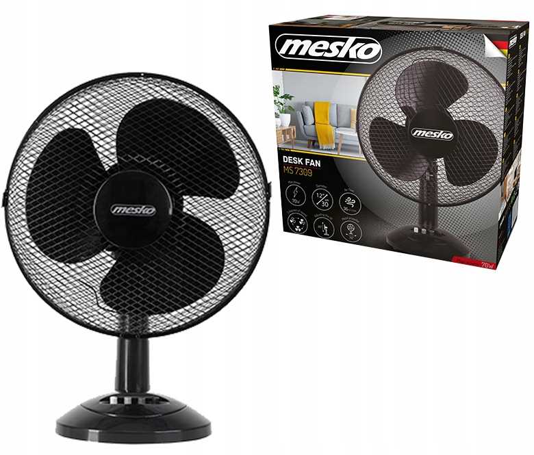 Wentylator Biurkowy 30cm MESKO MS 7309