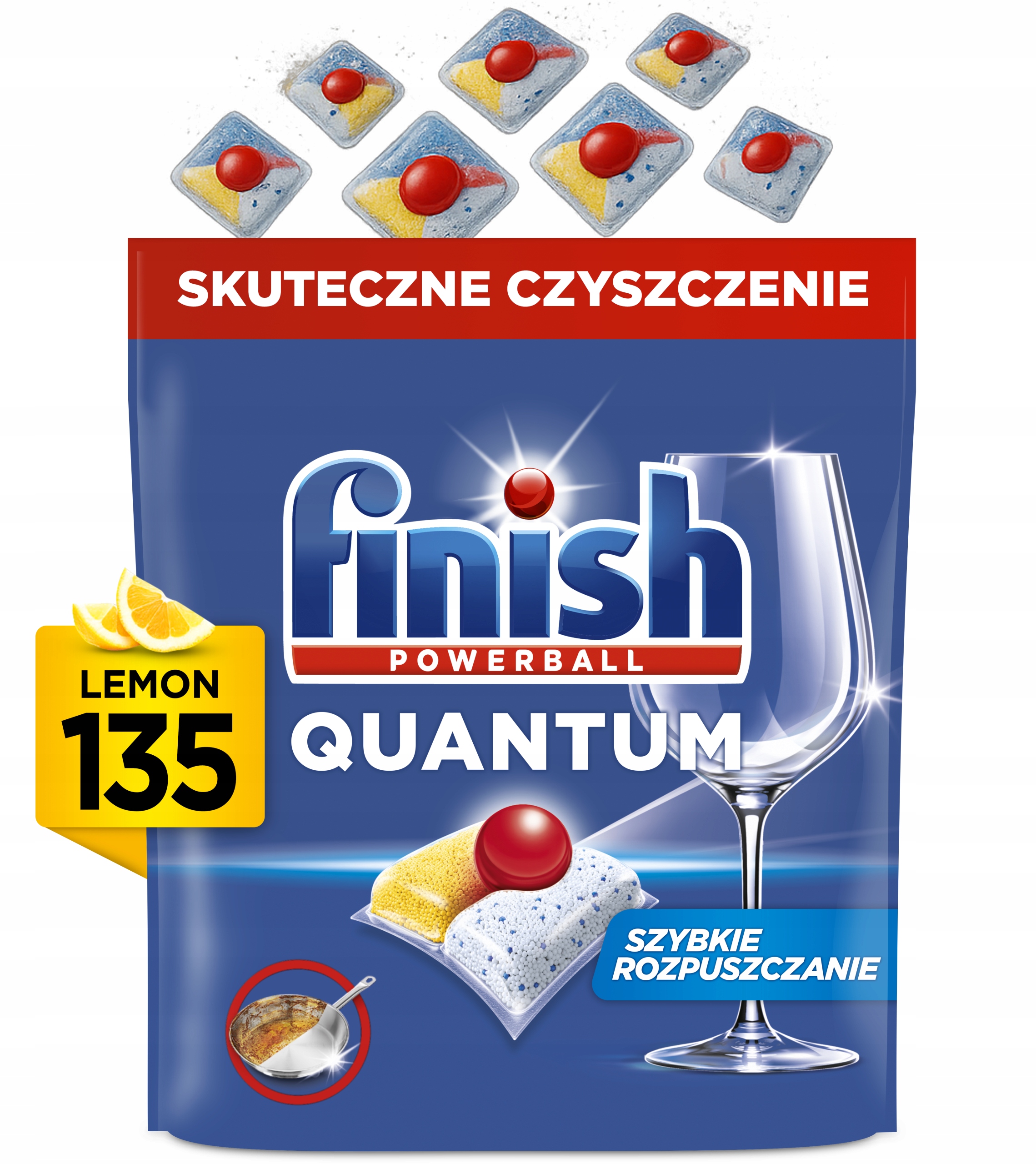 FINISH Kapsułki Quantum 135 lemon