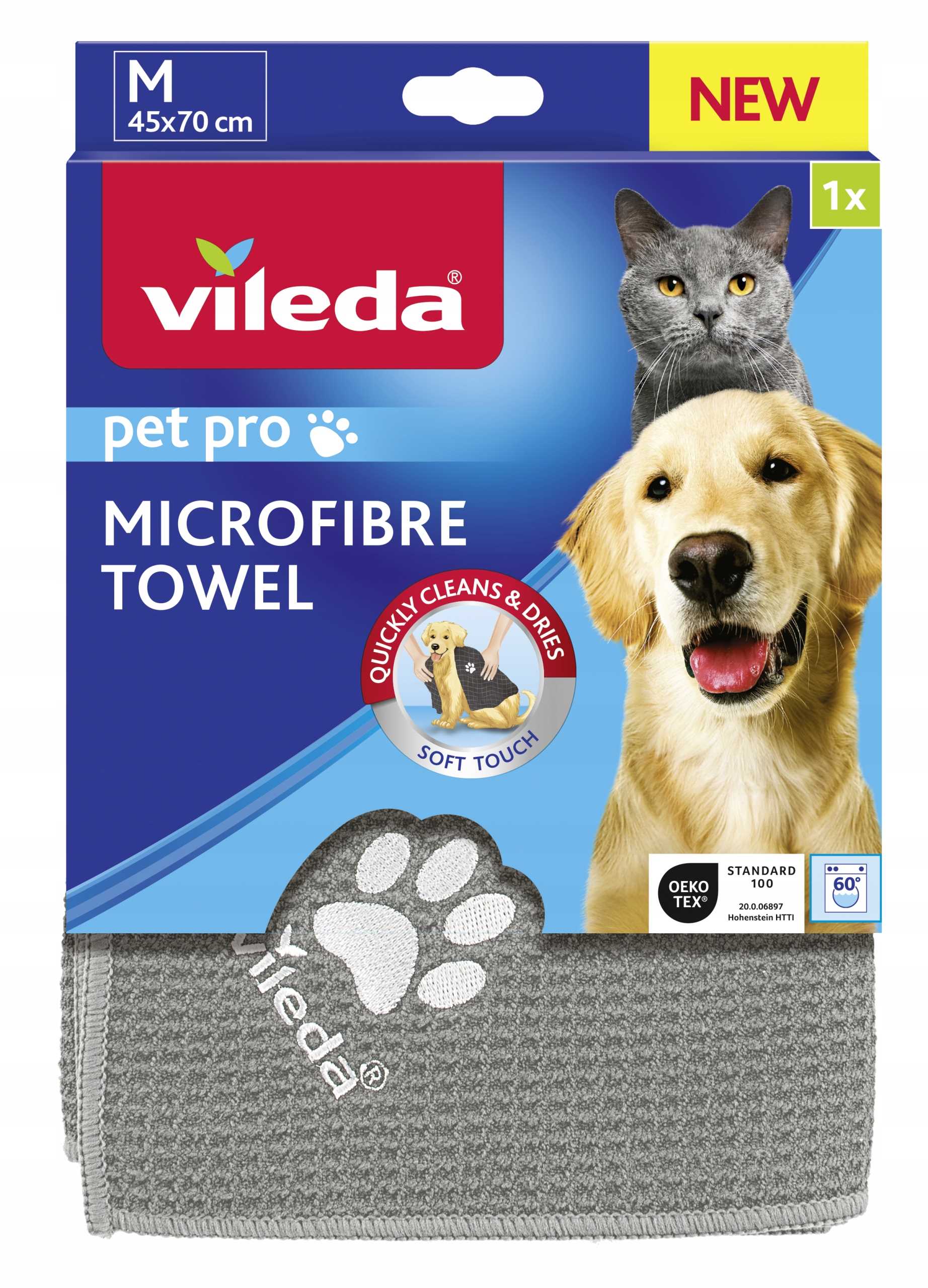 Vileda Pet Pro Ręcznik z mikrofibry M