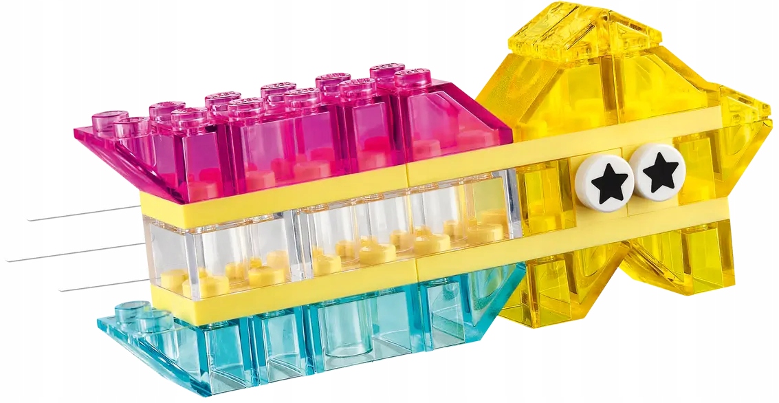 11040 - LEGO Classic - Magiczny zestaw z przezroczystymi klockami