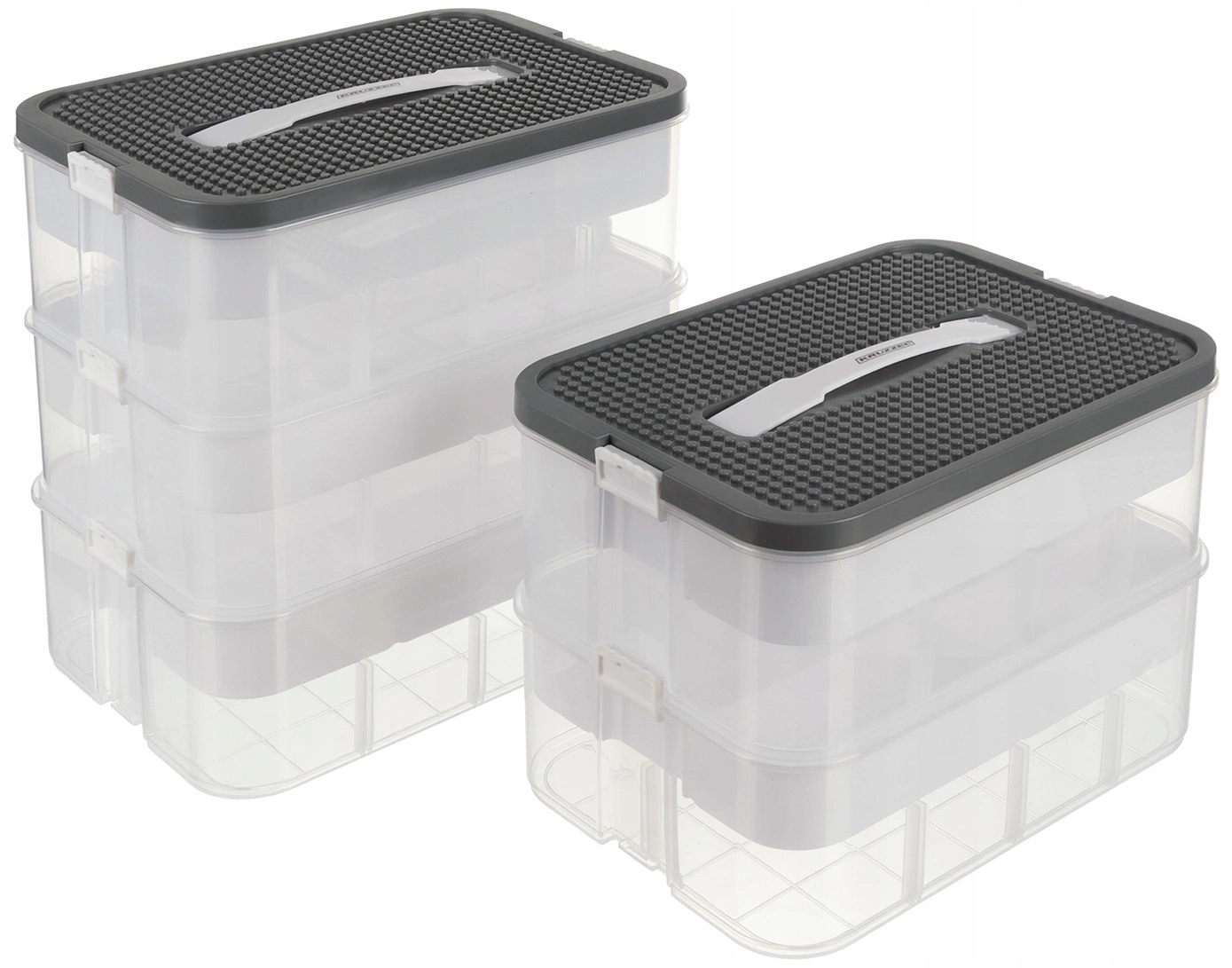 Pudełko Na Klocki- 5 Poziomów 35L Kruzzel 25759