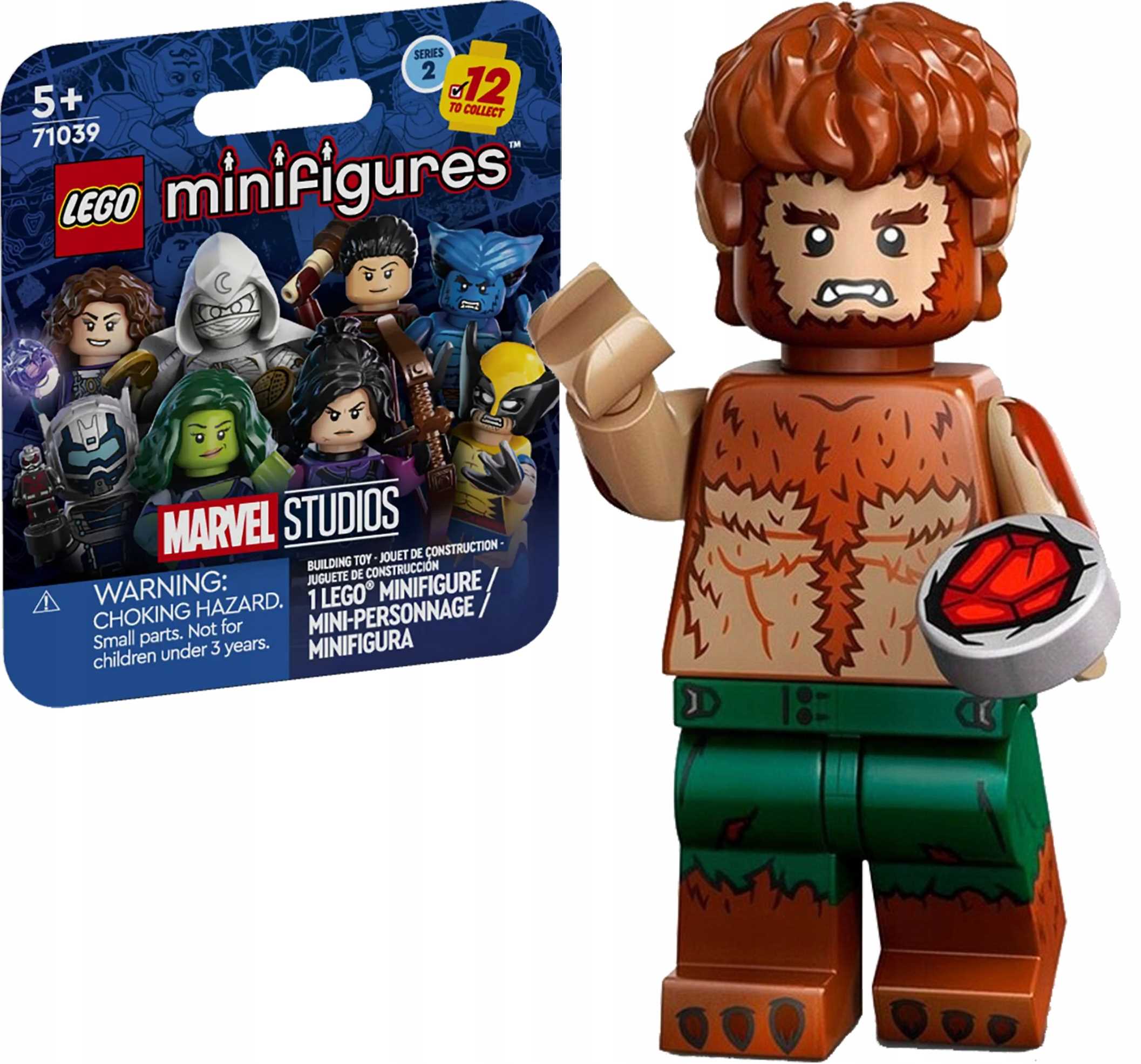 71039 - LEGO Minifigures - WILKOŁAK - Marvel Seria 2
