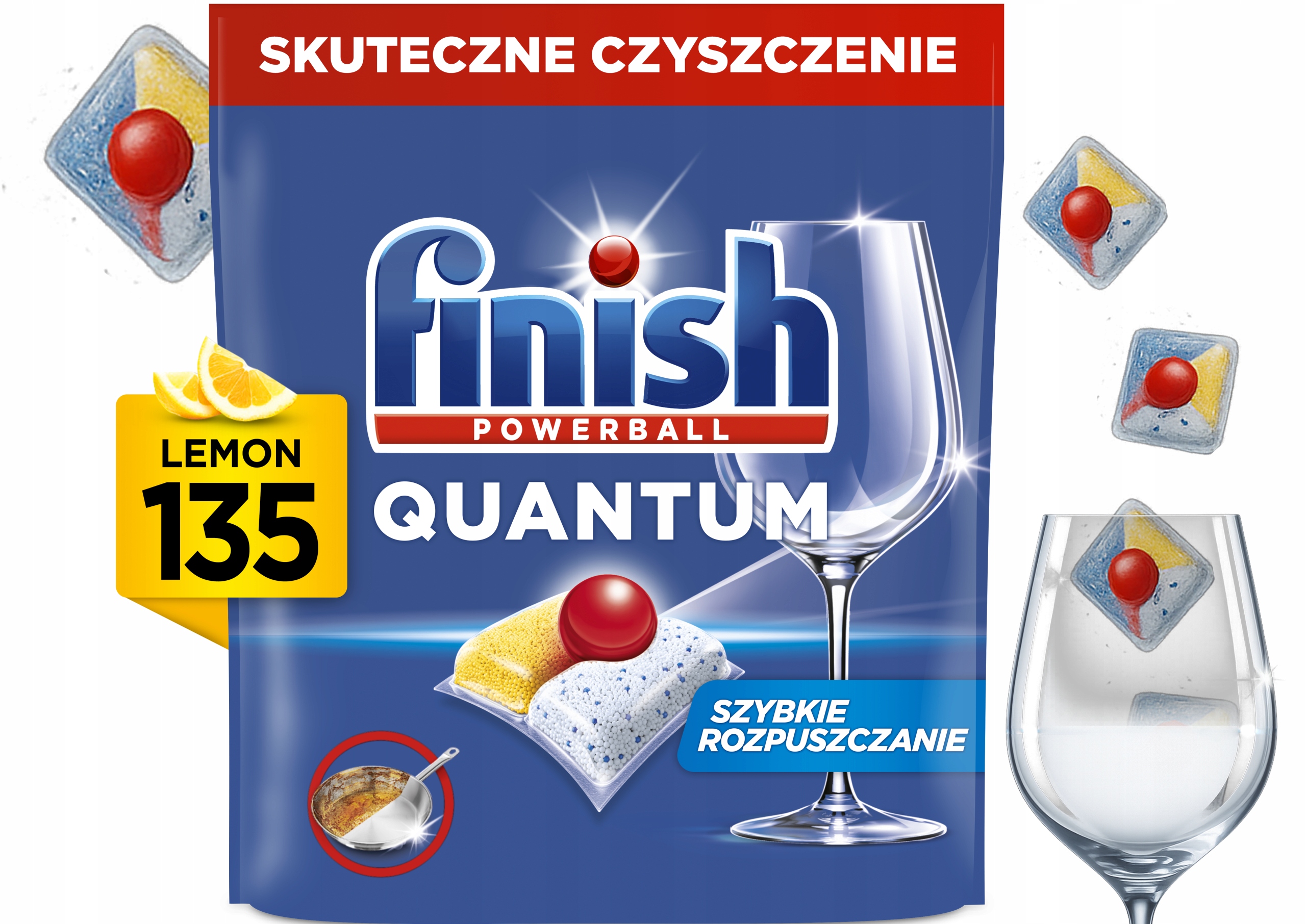 FINISH Kapsułki Quantum 135 lemon