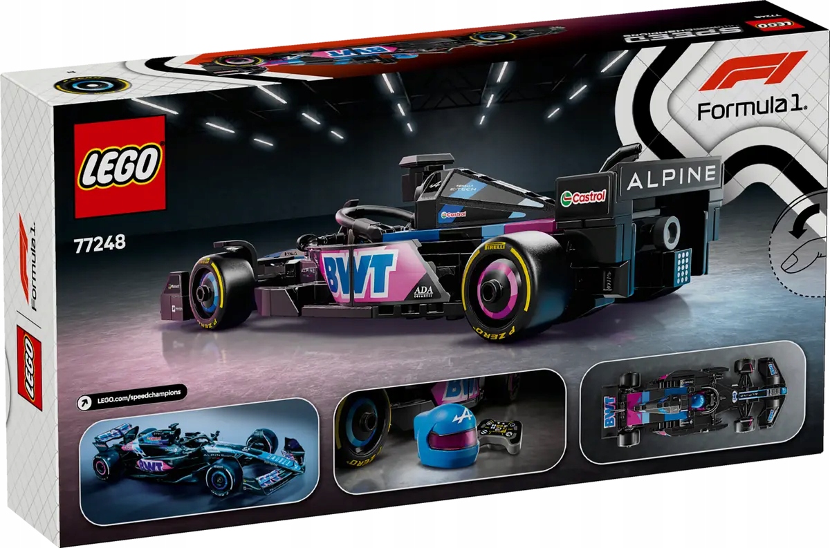 77248 - LEGO Speed Champions - Bolid F1® BWT Alpine Team A524
