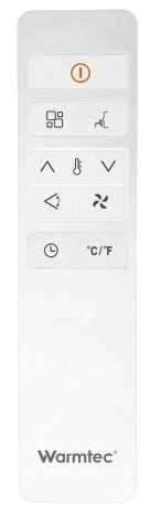 WARMTEC Klimatyzator przenośny KP20W z Wi-Fi - DROPSHIPPING