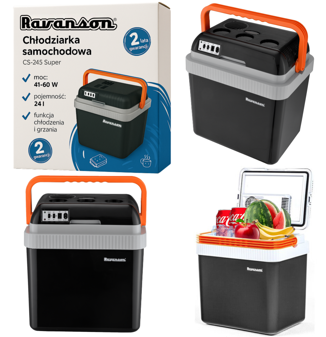 Lodówka Turystyczna Ravanson CS-24S Super