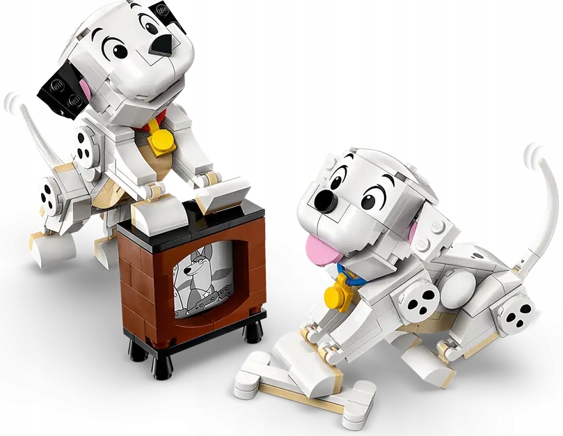 43271 - LEGO Disney - 101 dalmatyńczyków — Szczeniaczki Szczęściarz i Penny