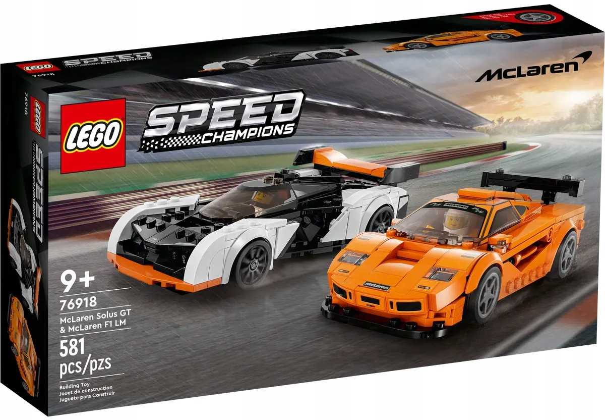 Kup 76918 - LEGO Speed Champions - McLaren Solus GT i McLaren F1
