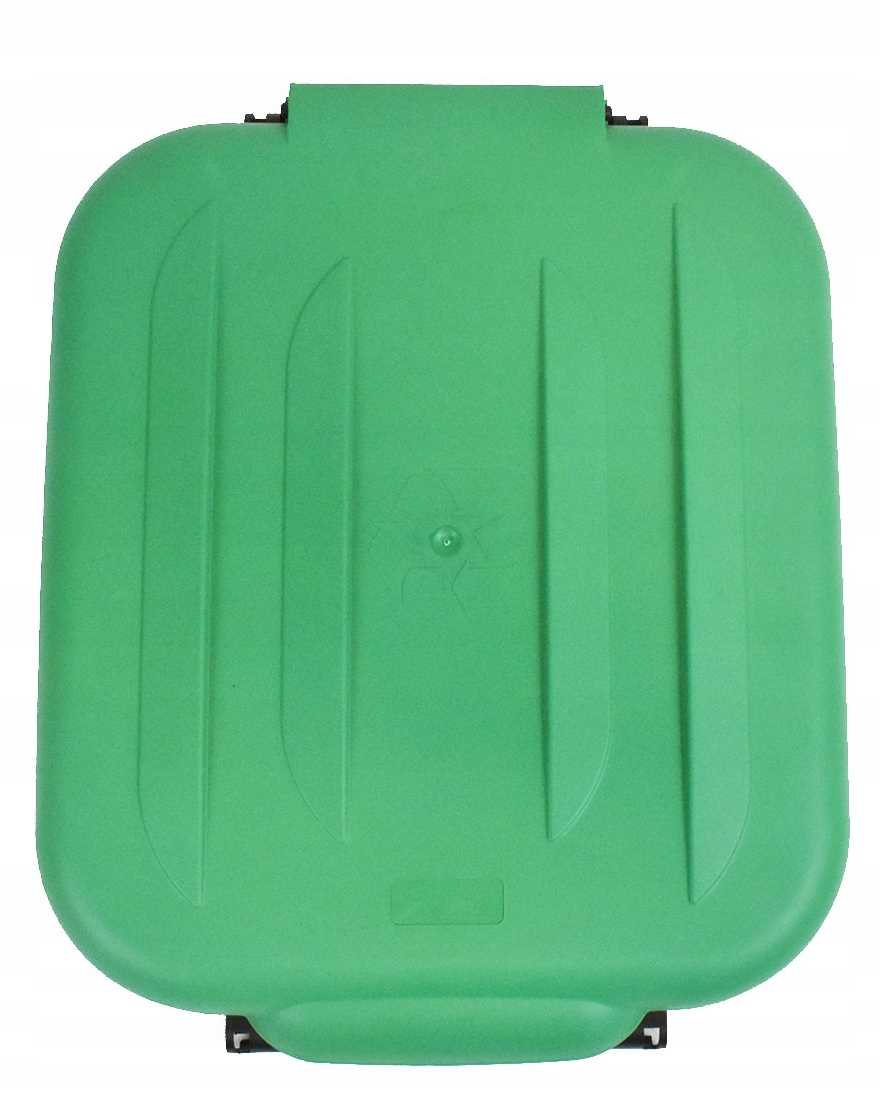 Pokrywa stojaka do segregacji odpadów zielona - CETEL