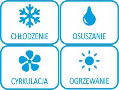 WARMTEC Klimatyzator przenośny KP41W z Wi-Fi - DROPSHIPPING