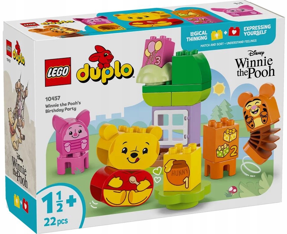 10457 - LEGO DUPLO - Przyjęcie urodzinowe Kubusia Puchatka