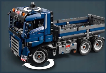 42203 - LEGO Technic - Wywrotka z przechylaną skrzynią