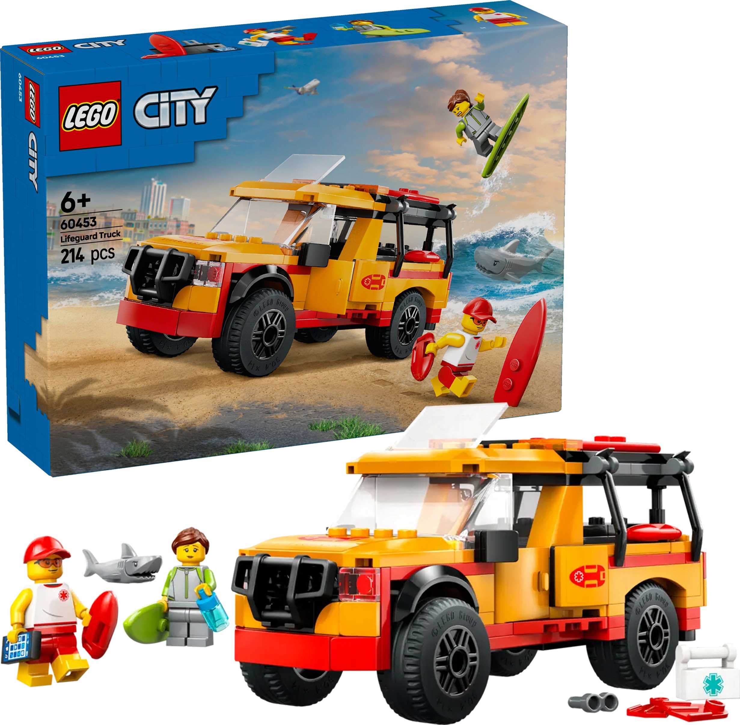 60453 - LEGO City - Furgonetka ratowników plażowych