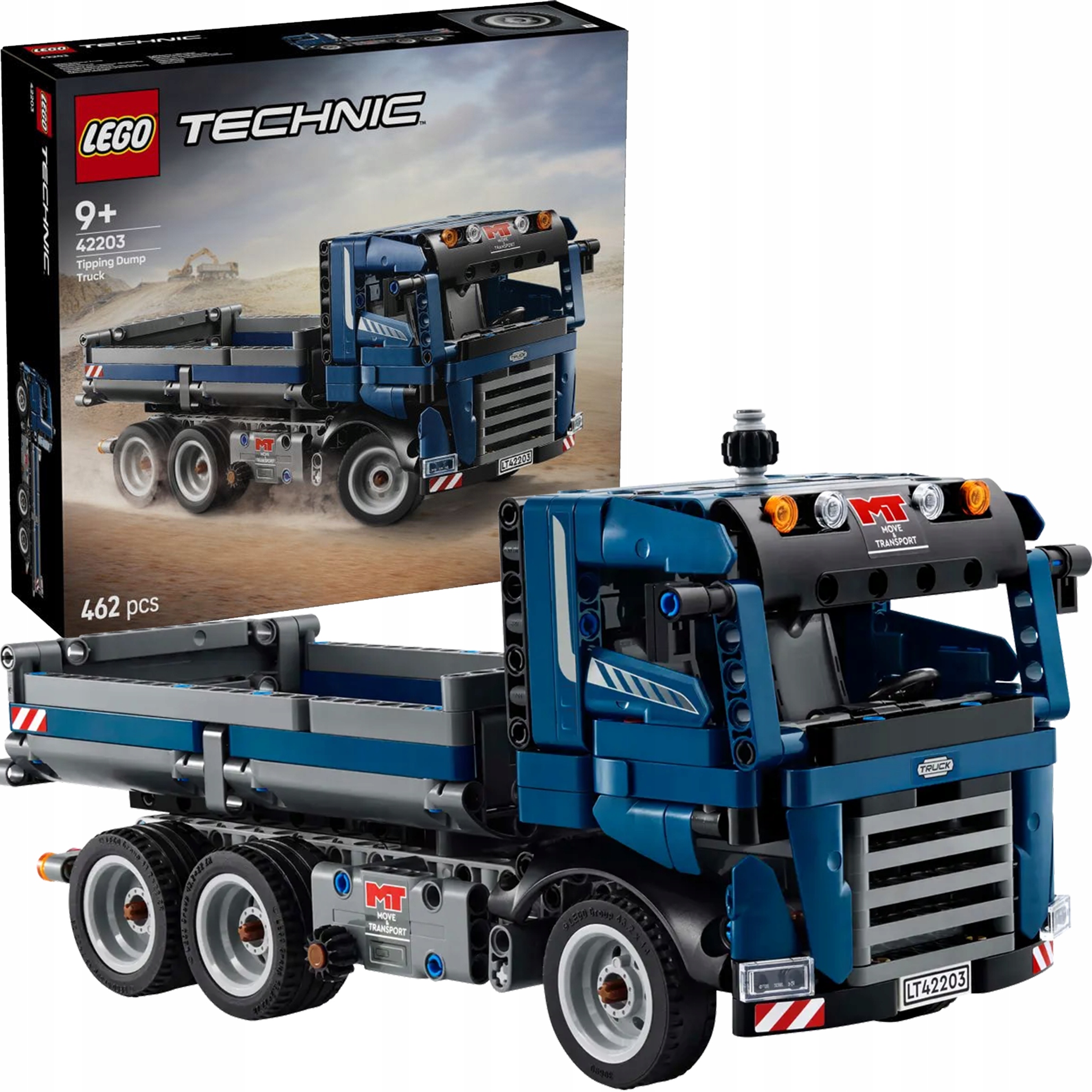 42203 - LEGO Technic - Wywrotka z przechylaną skrzynią