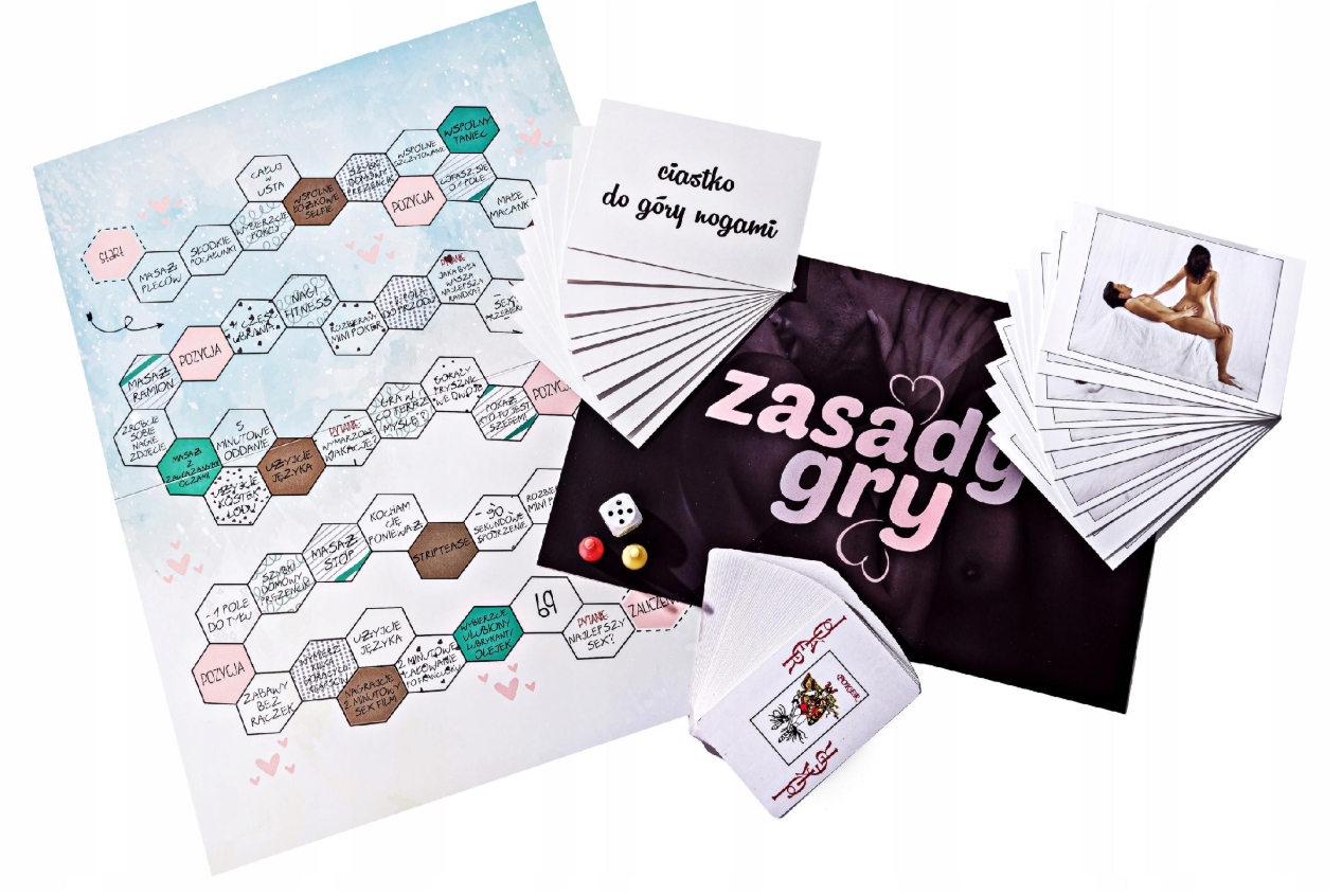 Gra Planszowa Dla Dorosłych - MIŁOSNE IGRASZKI