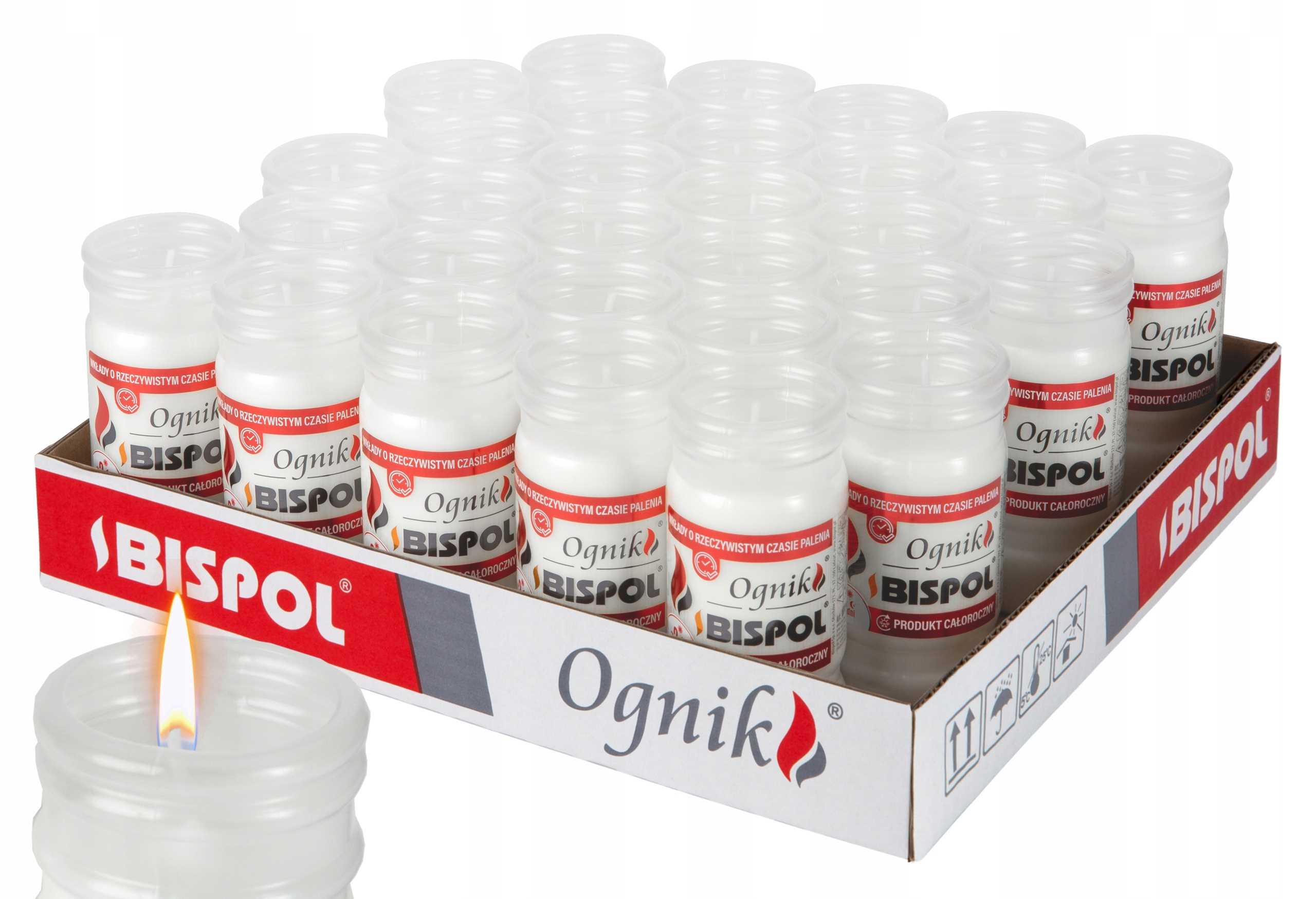 BISPOL - Wkład Zalewany Ognik WP2N - 30 szt.