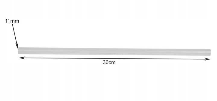Klej do pistoletu na gorąco - 1kg/ 11 mm x 300 mm