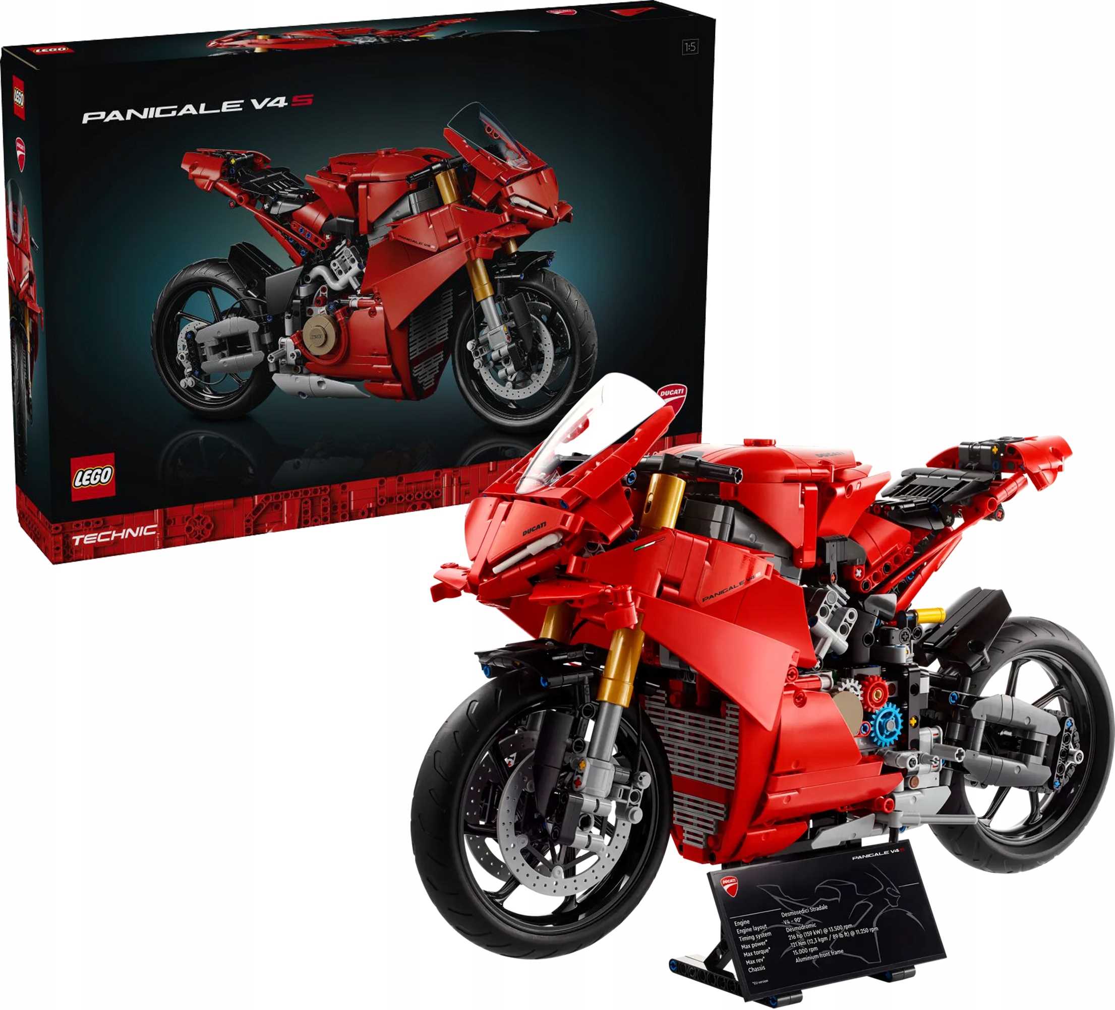 42202 - LEGO Technic - Motocykl Ducati Panigale V4 S