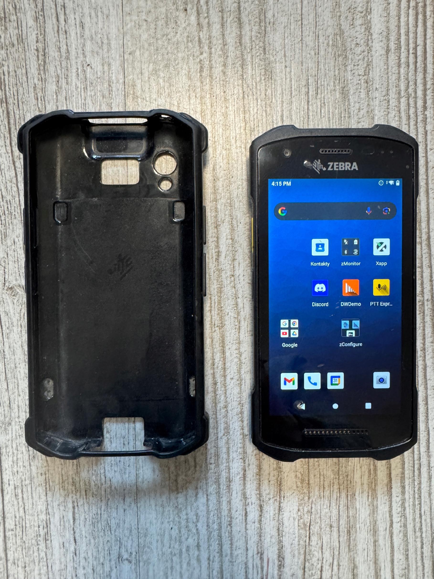 Skaner Kodów Kreskowych Zebra TC210K-01A222-A6 Terminal Mobilny Uszkodzony