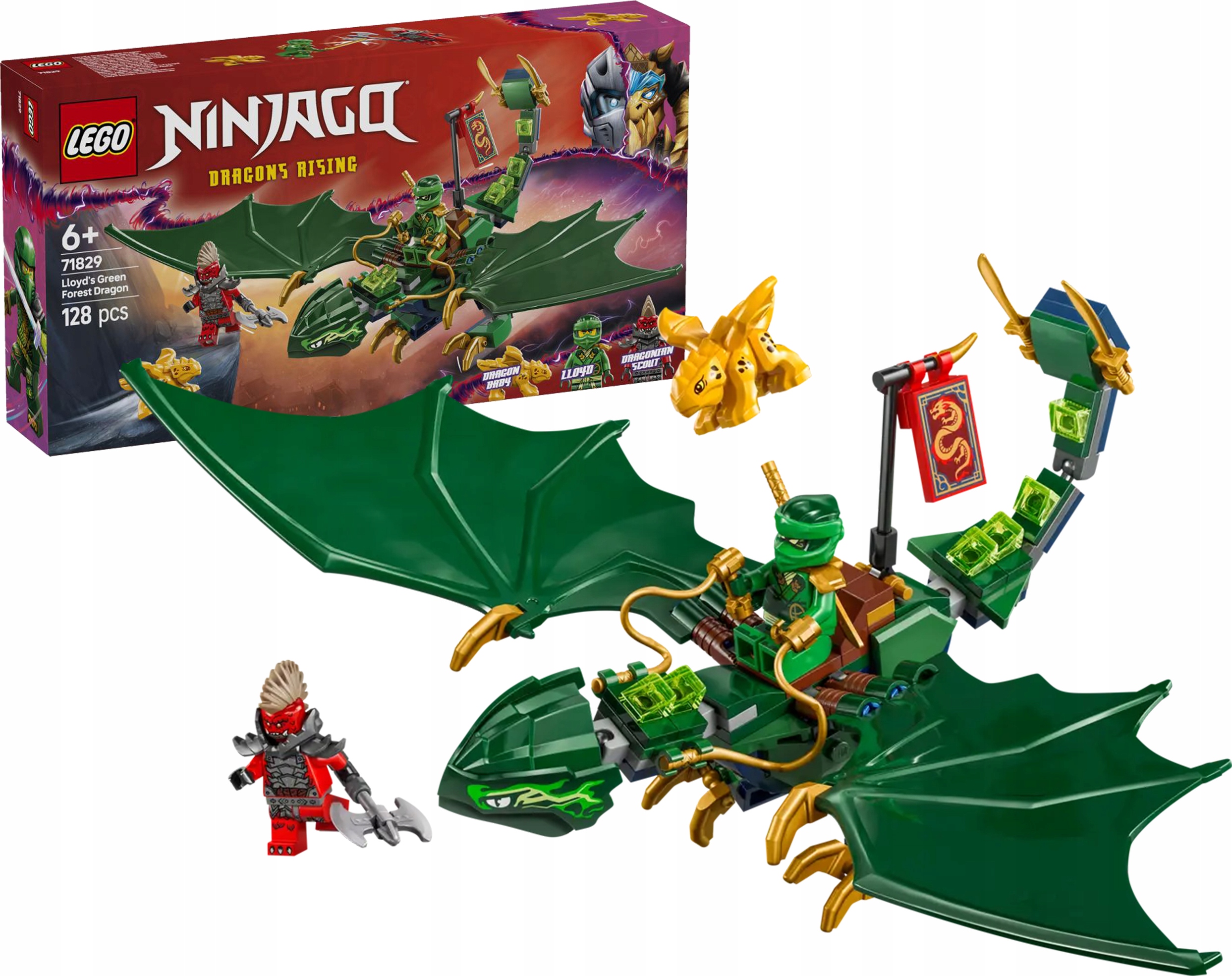 71829 - LEGO Ninjago - Zielony leśny smok Lloyda