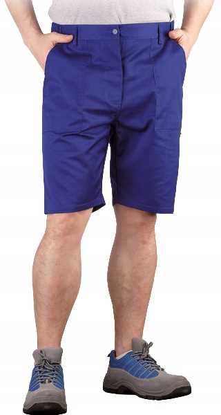 Spodnie Ochronne Do Pasa Z Krótkimi Nogawkami Niebieskie YES-TS_NL