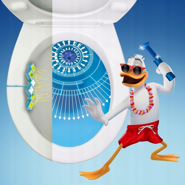 Duck Fresh Discs Blue - Żelowy Krążek Do Toalety 36ml + Aplikator