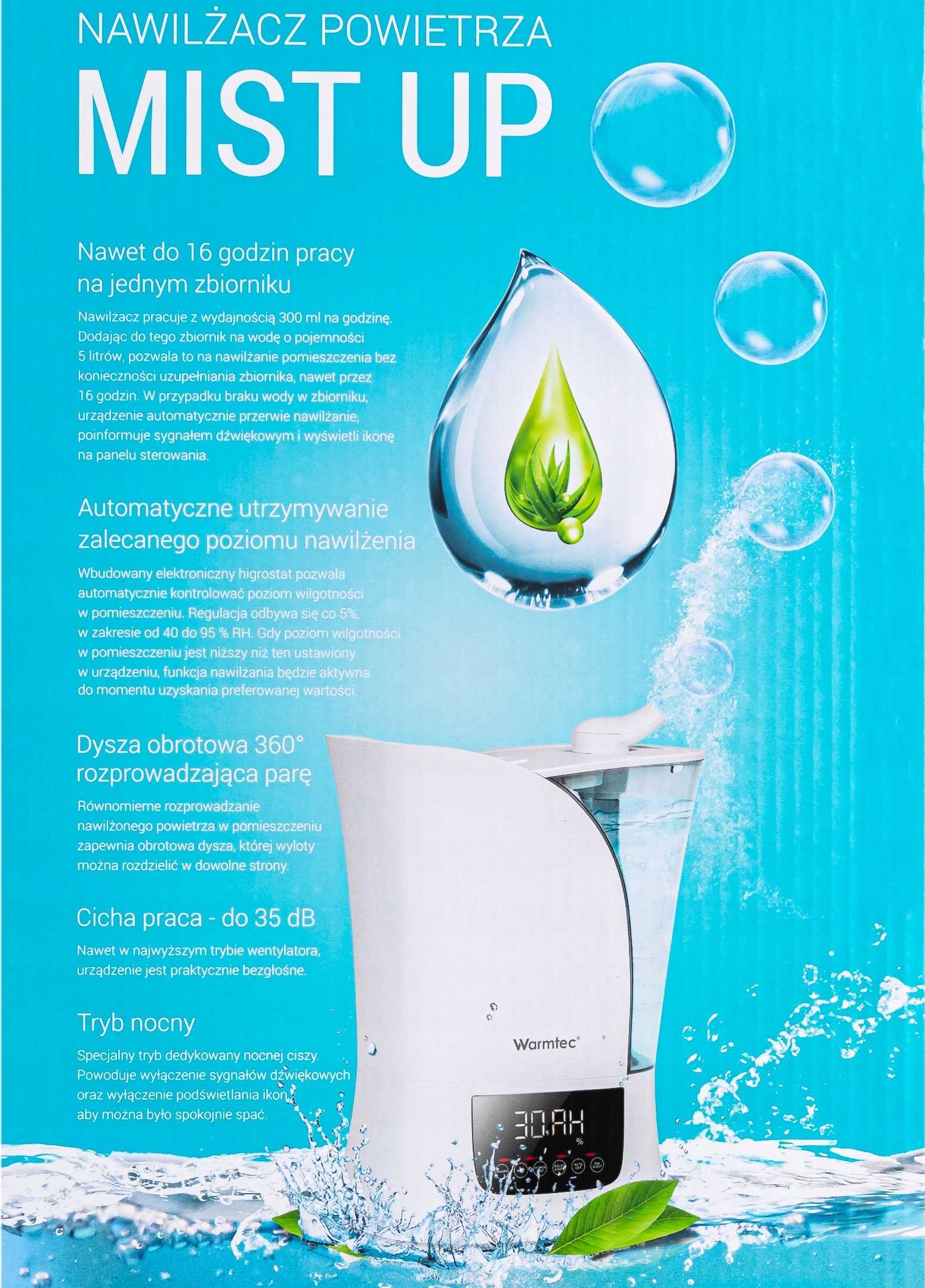 Nawilżacz powietrza Warmtec Mist Up