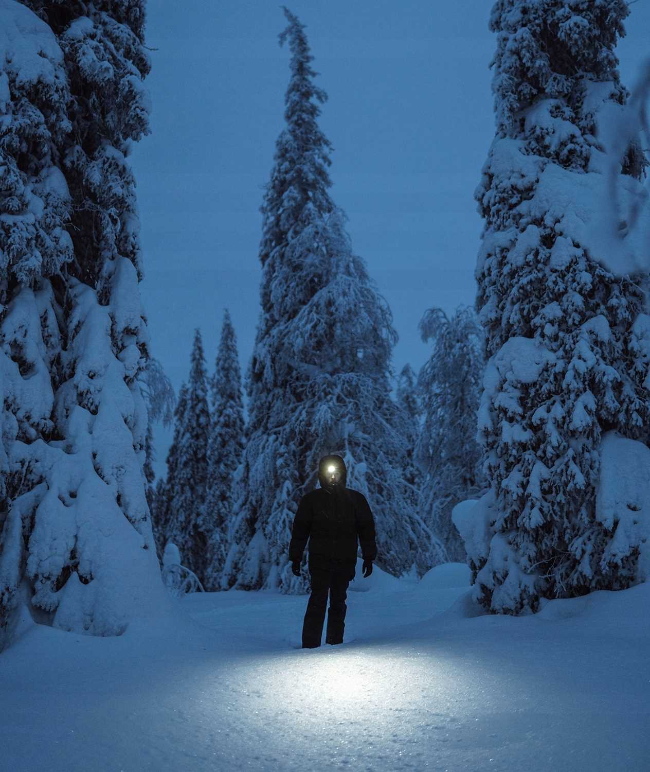 Latarka czołowa LED USB L18371