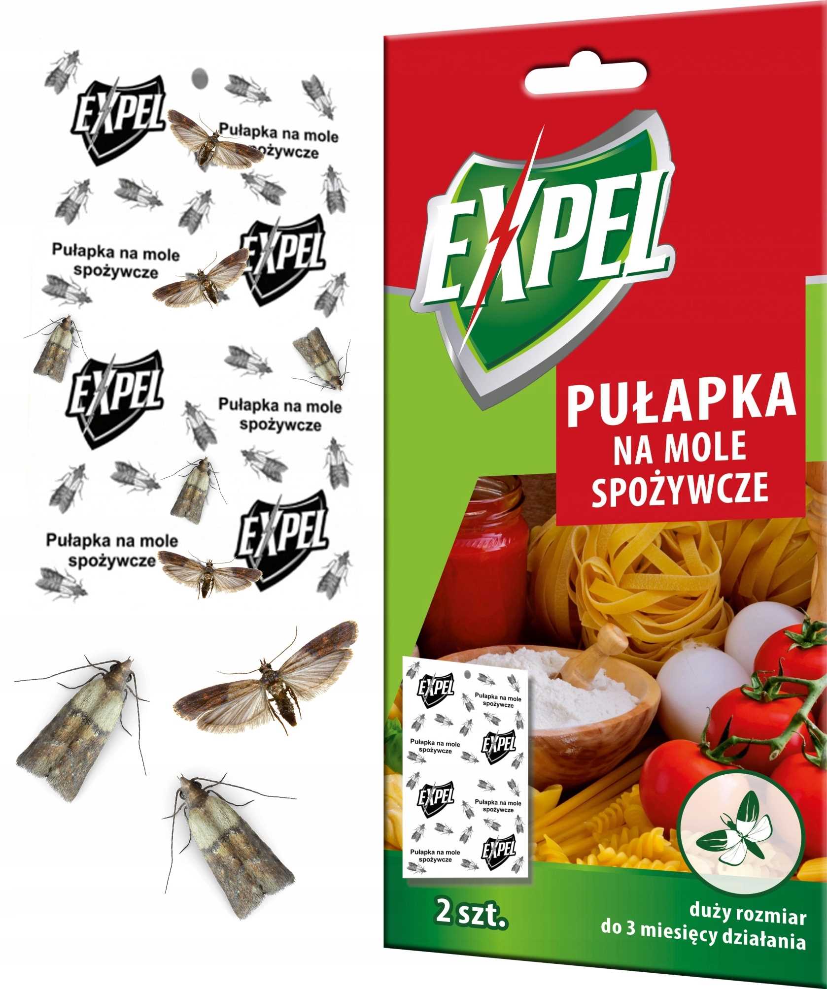 EXPEL - pułapka na mole spożywcze 2szt.