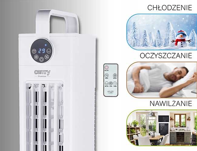 Klimator Kolumnowy 3w1 CAMRY CR 7858