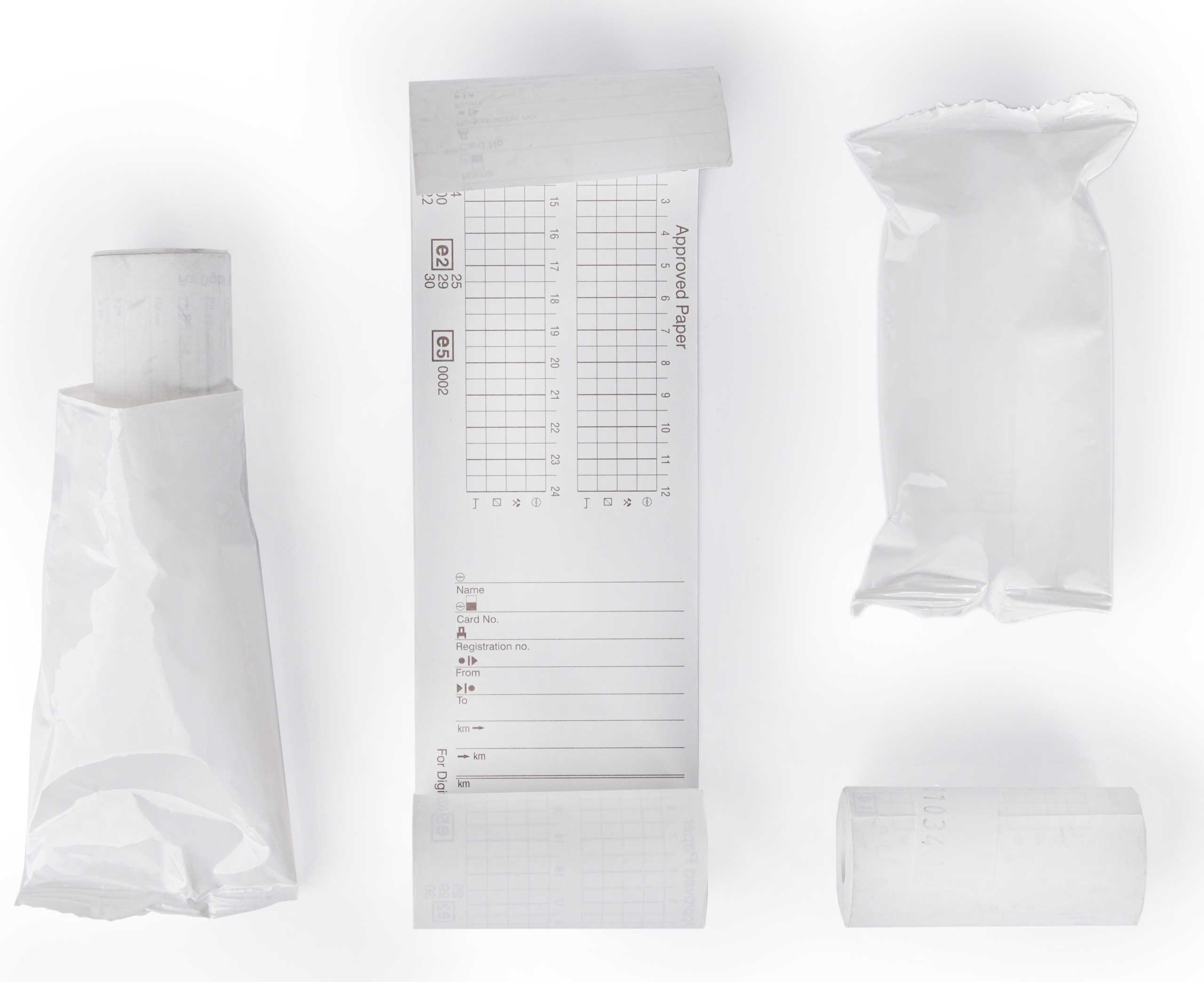 Papier do tachografu cyfrowego uniwersalny - 3 szt.