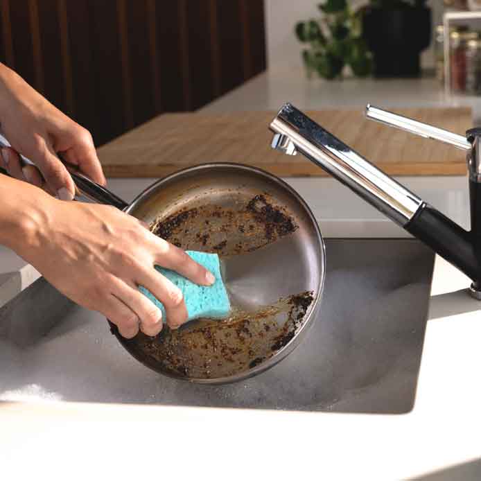 Zmywak wiskozowy z enzymami Vileda Pro Clean 2 szt.