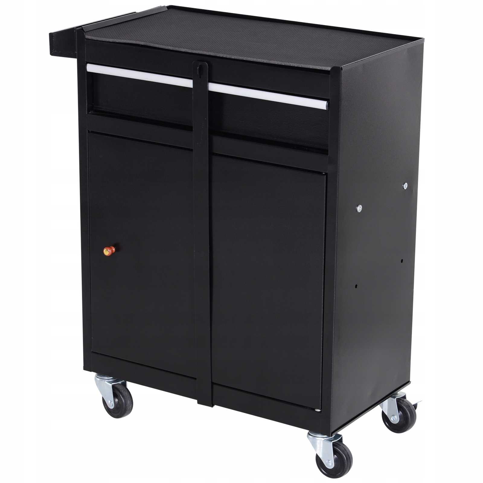 Wózek Narzędziowy 5 Szuflad 52,5 x 28 x 104,5 cm - Czarny