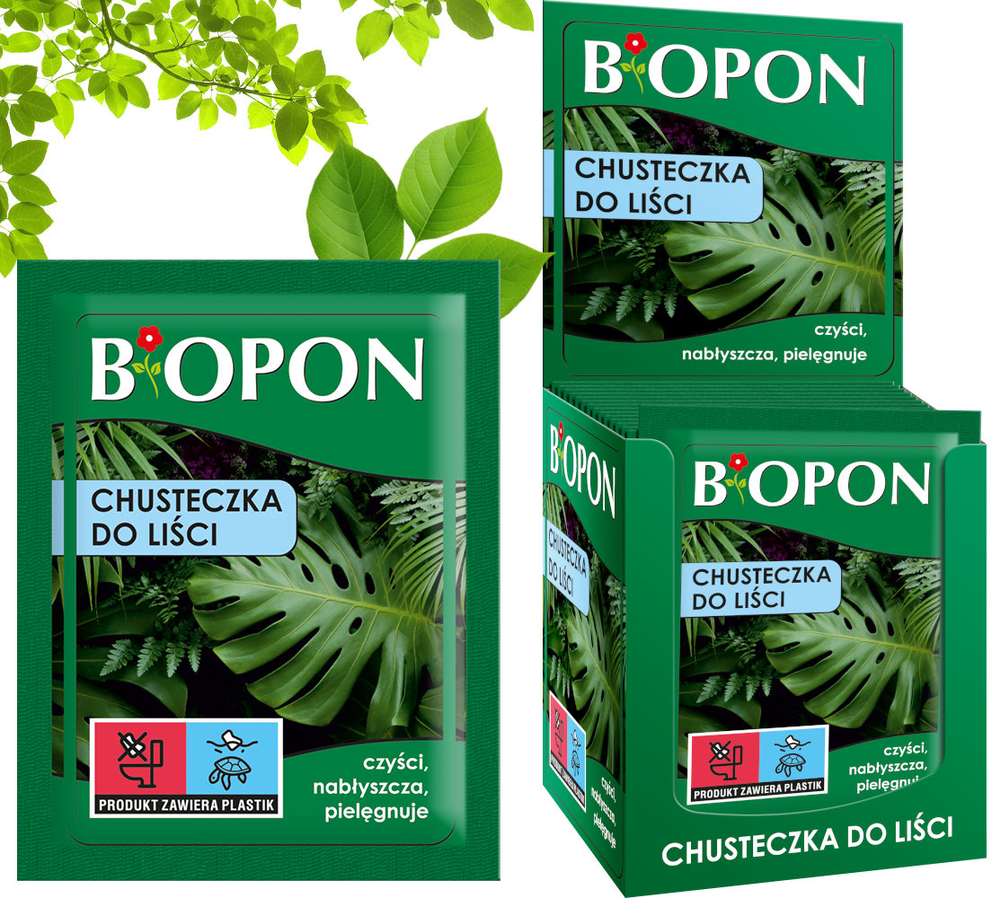 BOPON - Chusteczka Do Liści - 15 szt.