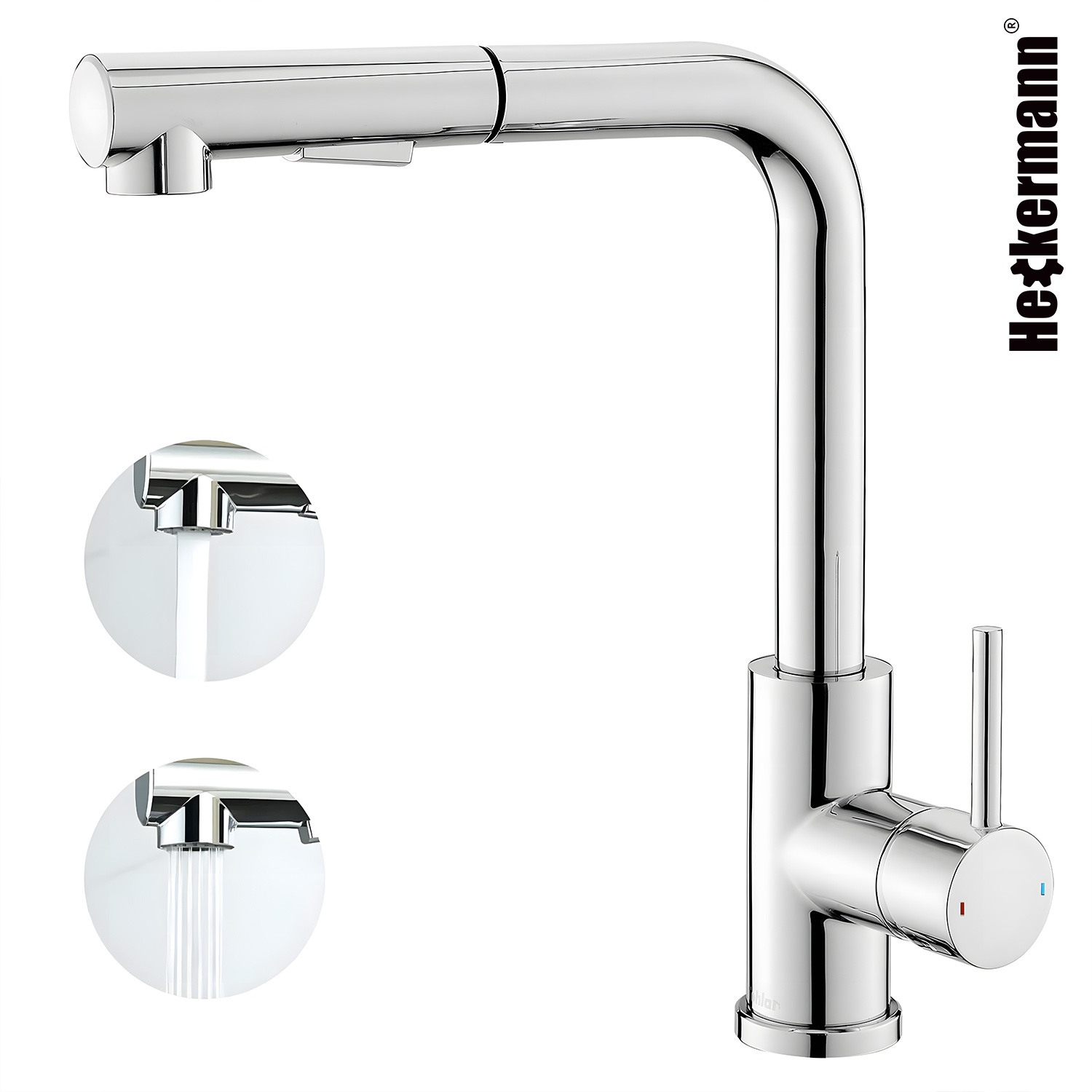 Wielofunkcyjna bateria kuchenna Heckermann SZ-888 Srebrna