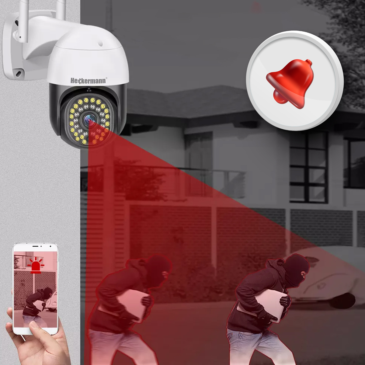 Kamera Ip 3Mp Heckermann C19