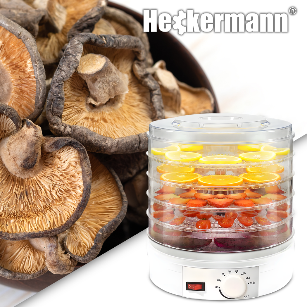 SUSZARKA DO GRZYBÓW OWOCÓW WARZYW ŻYWNOŚCI ZIÓŁ SPOŻYWCZA 350W DUŻA 5 SIT