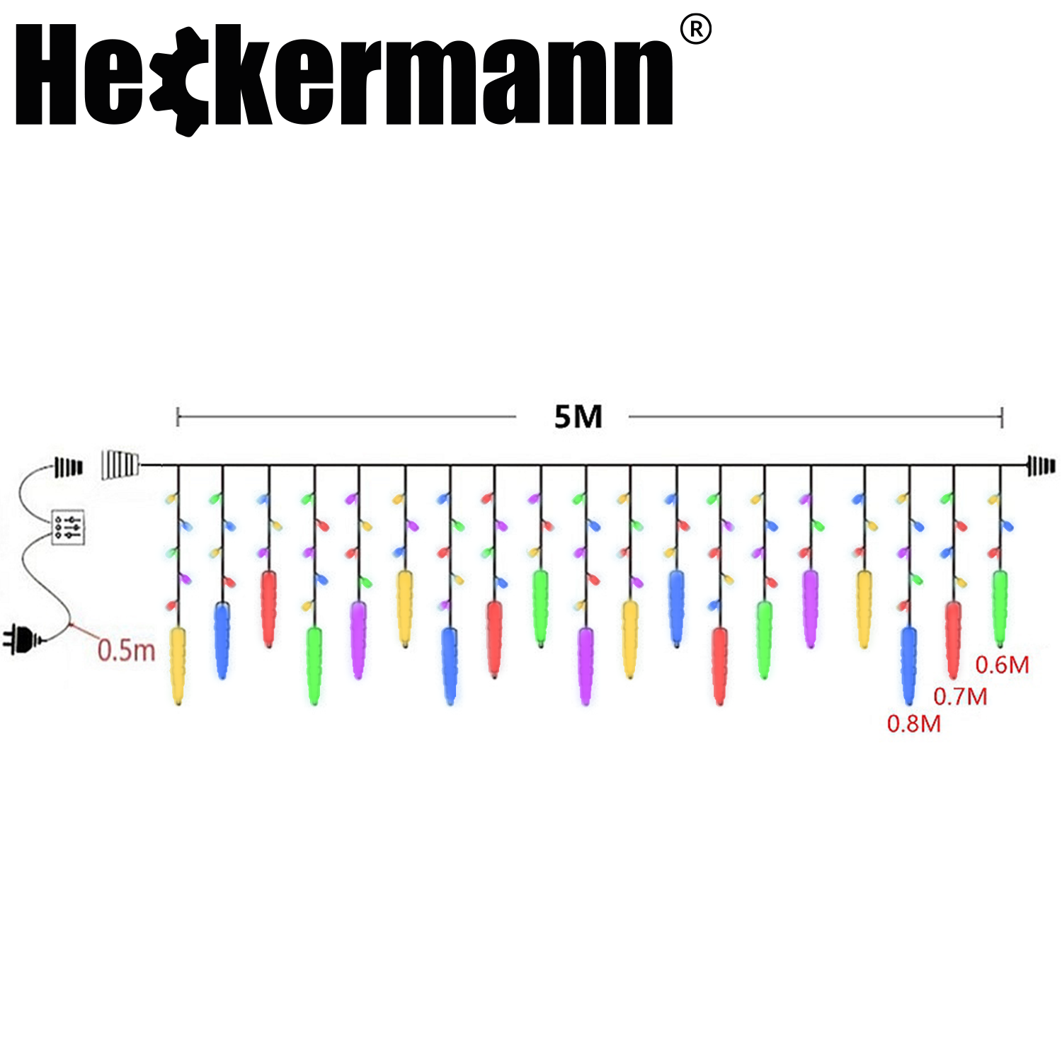 LAMPKI ZEWNĘTRZNE I WEWNĘTRZNE ŚWIĄTECZNE SOPLE 216 LED Z EFEKTEM ŚWIATEŁKA