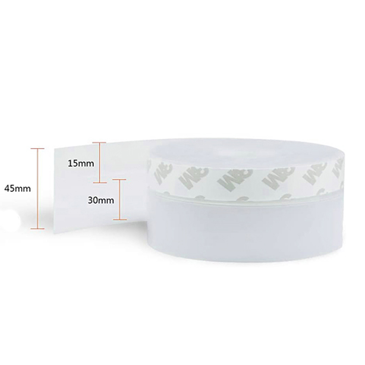 Samoprzylepna Uszczelka Do Okien / Drzwi Heckermann 45Mm