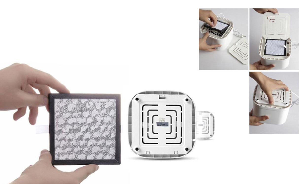 Filtr 2W1 Do Oczyszczacza Cronos Cube - Hepa + Węglowy