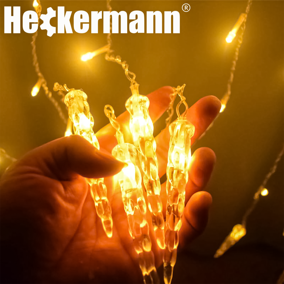 LAMPKI ZEWNĘTRZNE I WEWNĘTRZNE ŚWIĄTECZNE SOPLE 216 LED Z EFEKTEM ŚWIATEŁKA