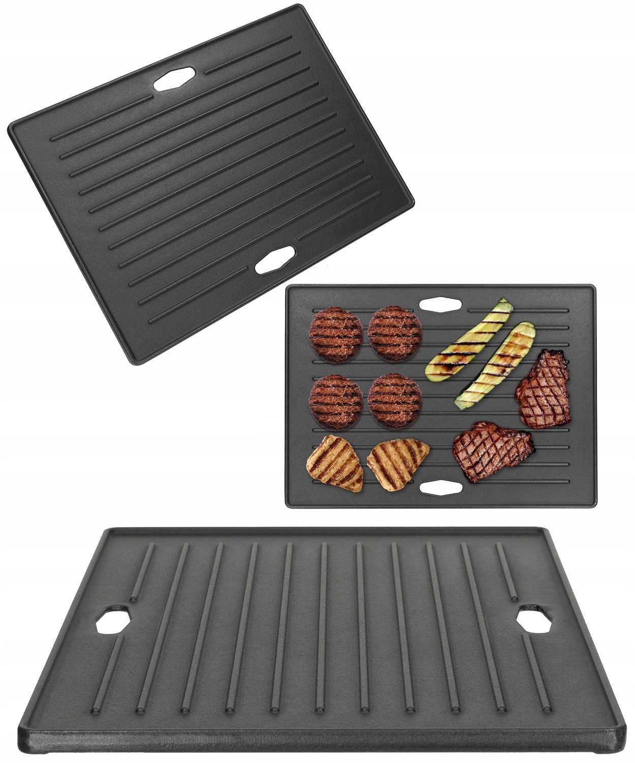 Płyta żeliwna do grilla gazowego Heckermann AG-SR4D-1SS