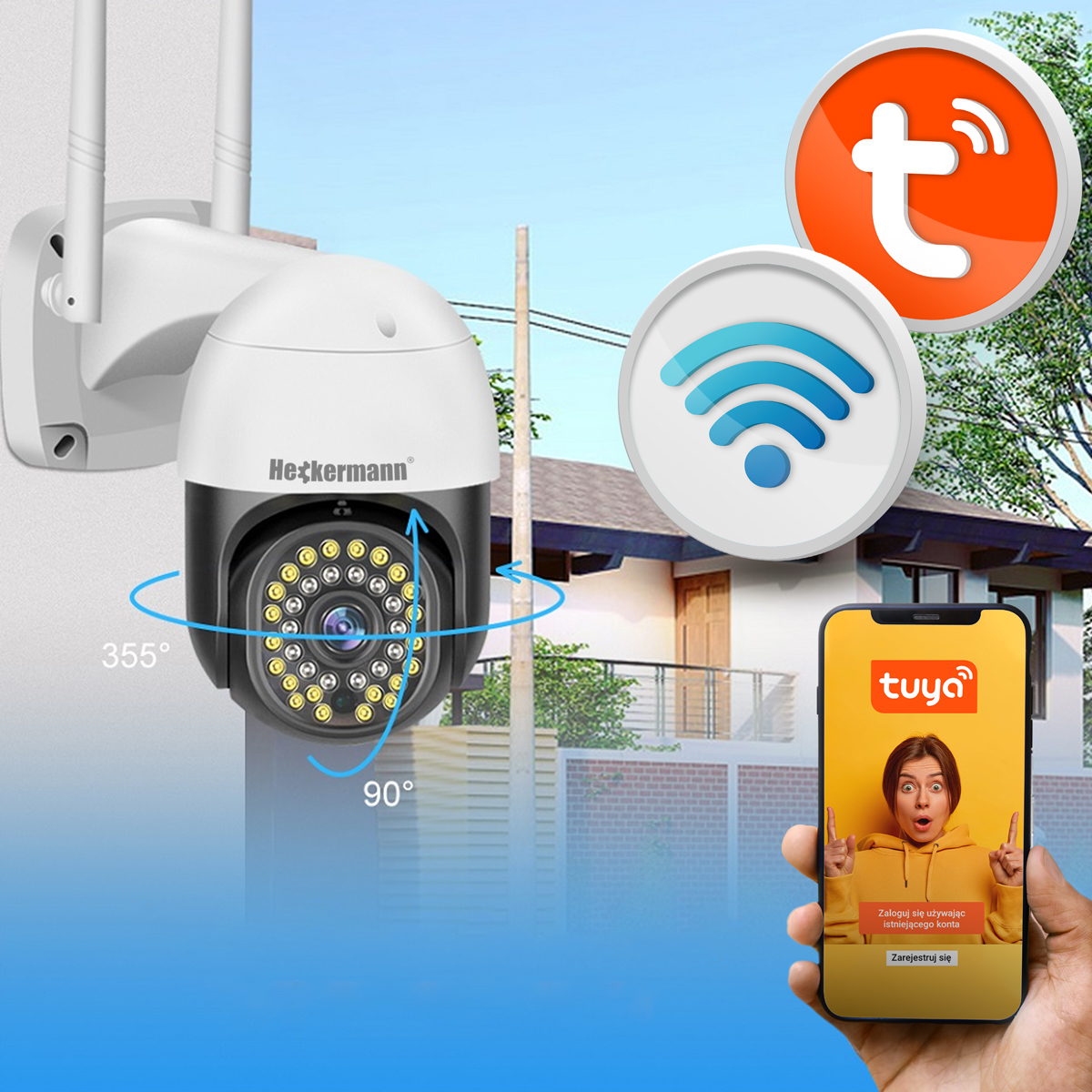 Kamera Ip 3Mp Heckermann C19