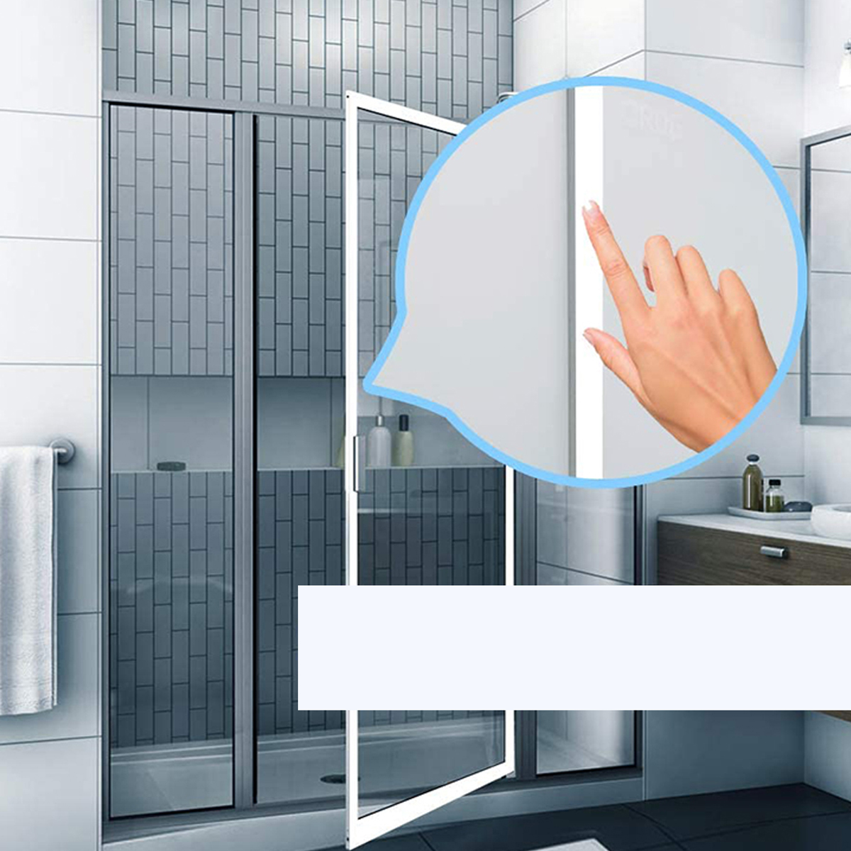 Samoprzylepna Uszczelka Do Okien / Drzwi Heckermann 45Mm