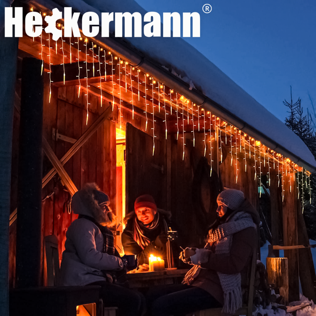 LAMPKI ZEWNĘTRZNE I WEWNĘTRZNE ŚWIĄTECZNE SOPLE 216 LED Z EFEKTEM ŚWIATEŁKA