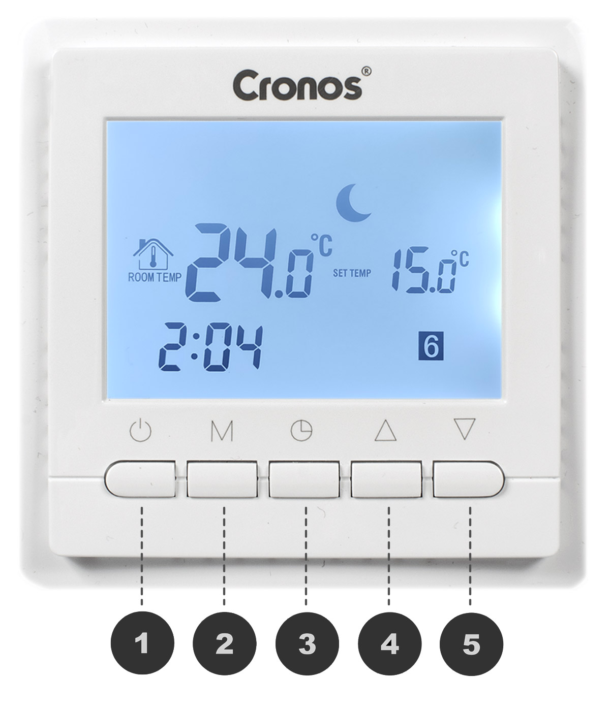 Termostat Do Folii Maty Grzewczej Cronos 306